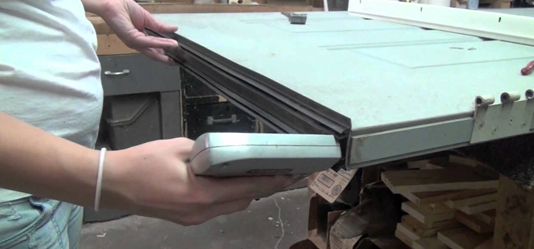 damaged steel door repair Crestline